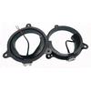 Car Front Rear Door Bass Speaker Mat Audio Horn Adapter Wire Cable Ring Waterproof 6.5" Inch for   MAZDA Cx-8 Cx8