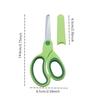 Safty Scissors For Kids Student DIY Paper Children's Left-handed Scissors Scissors With Sleeve Cutting Tool Stationery