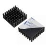 Pack of 10 Heat Sinks, 25(L) X 25(W) X 10(H) Mm, with Thermal Conductive Adhesive Sheets. Prevents Overheating, Acts As a Cooling Radiator Fin for