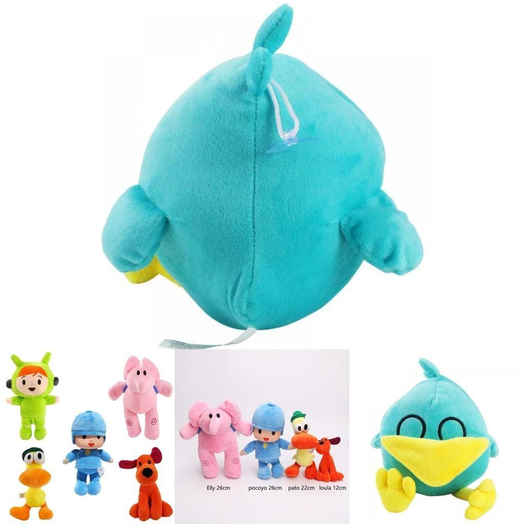 Adorable Pocoyo Elly Pato Loula Sleepy Bird Soft Plush Stuffed Figure Toy Doll Gift For Kids
