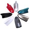 Shark Fin Antenna Universal Car Radio FM/AM Signal Amplifier Decorative Roof Aerial Base Sticker for SUV Sedan Auto Tuning