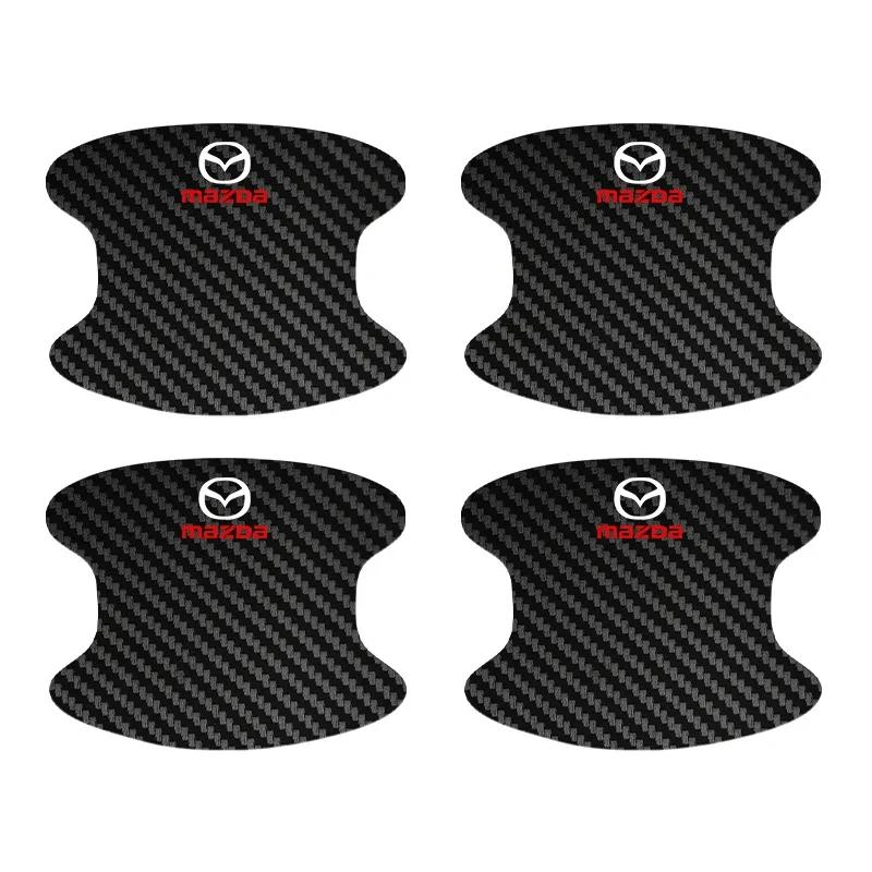 2025 Hot Car Door threshold Sticker Door Handle Bowl Scratch Protective Sticker For Mazda 3 Alexa CX30 CX-4 CX5 CX-5 CX8 CX-8 CX