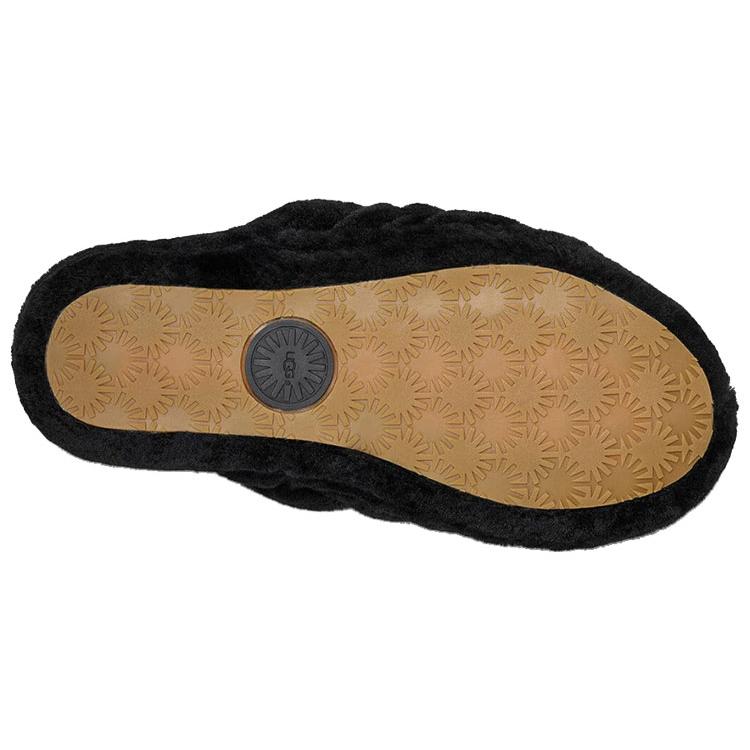 New UGG FLUFF YEAH Slide Women's 1095119-BLK