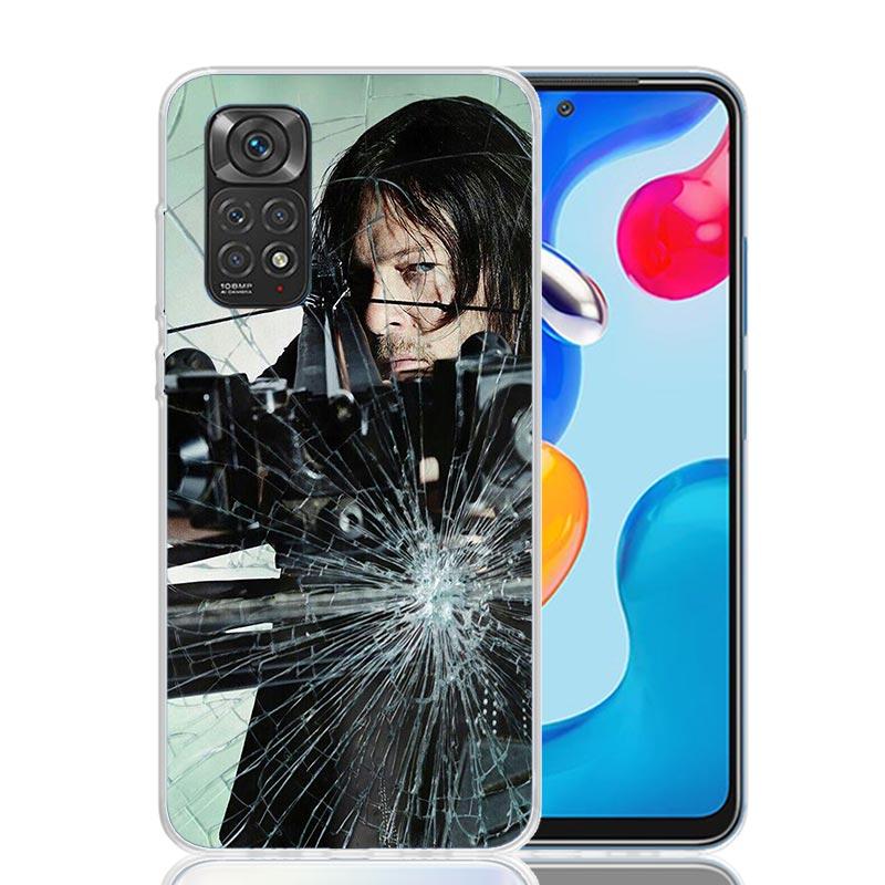 

The Walking Dead Daryl Dixon Case Phone Cover for Xiaomi Redmi Note 14 13 12S 12 11S 11 11T 11E 10S 10 Pro Plus 5G Trend Fundas Redmi Note 13 Pro 5G