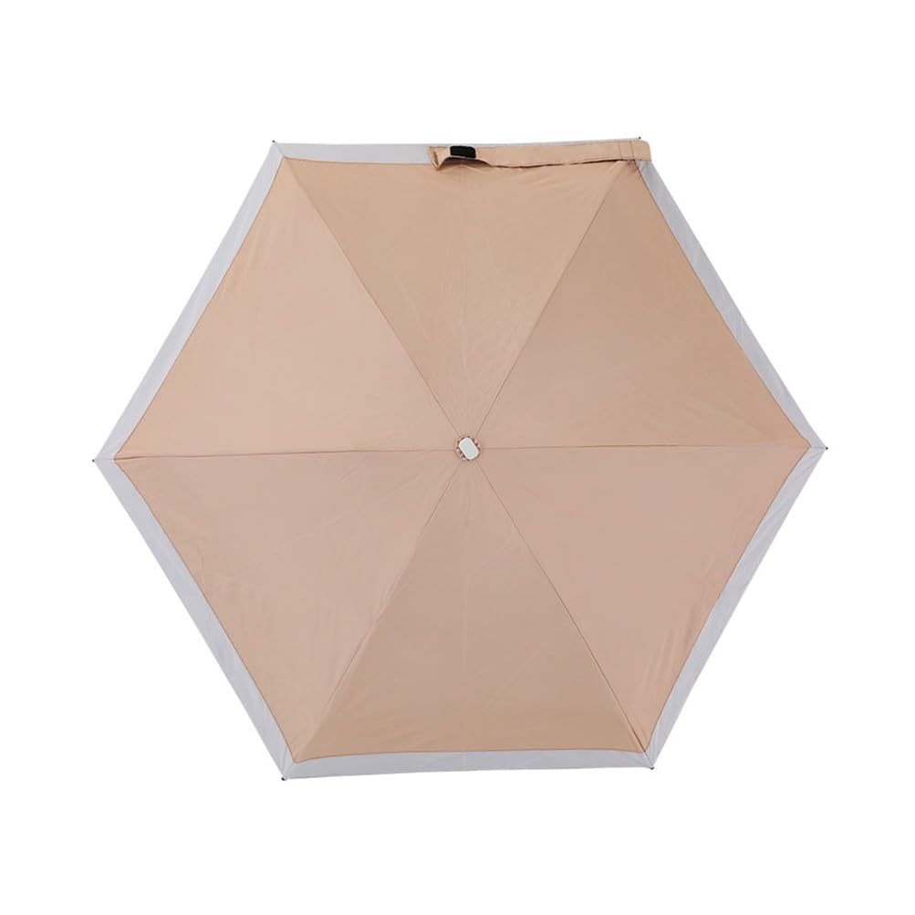 Ogawa Ultra Slim Kompakter Schirm - 99,9% UV-Schutz, Wasserdichtes Zweifarbiges Design, Alle 5 Farben