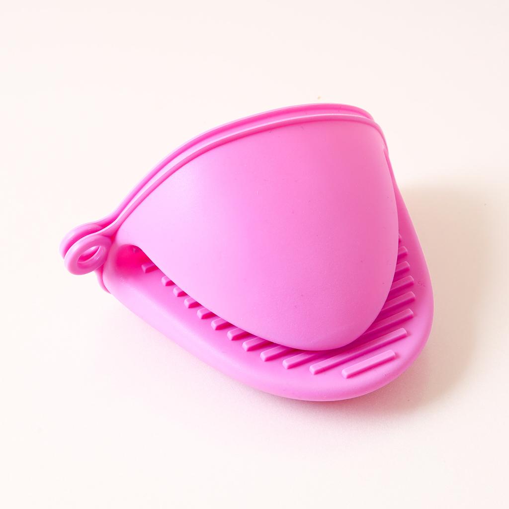1 Pair Kitchen Silicone Heat Resistant Gloves Clips Insulation Non Stick Anti-slip Pot Bowel Holder Clip Cooking Baking Oven Mitts