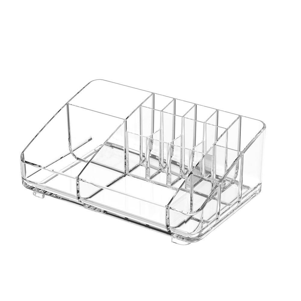 Luxury Large-Capacity Cosmetic Organizer for Lipstick & Skincare with Multi-Functional Compartments