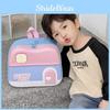 Kids Genderneutral Lovely Backpack With Adorable House Design Perfect For Kindergarten