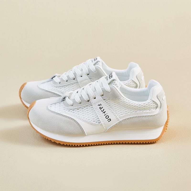 New Forrest Gump Shoes for Women In Summer Student Sports and Casual Shoes Mesh Breathable and Enhancing Height