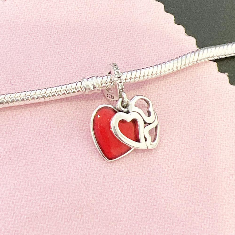 European Silver Pink Series Motorcycle Murano Mother Fit Original Fashion Diy Bead Charm Bracelet Necklace Trinket Women Jewelry