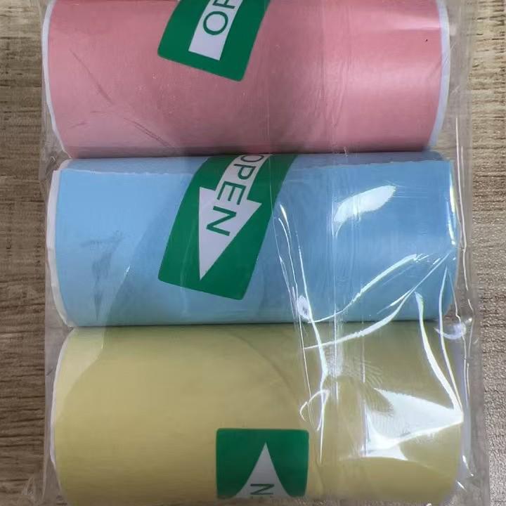 Color Background Thermal Label Paper: Self-Adhesive, Reusable for Student Error Review (5725)
