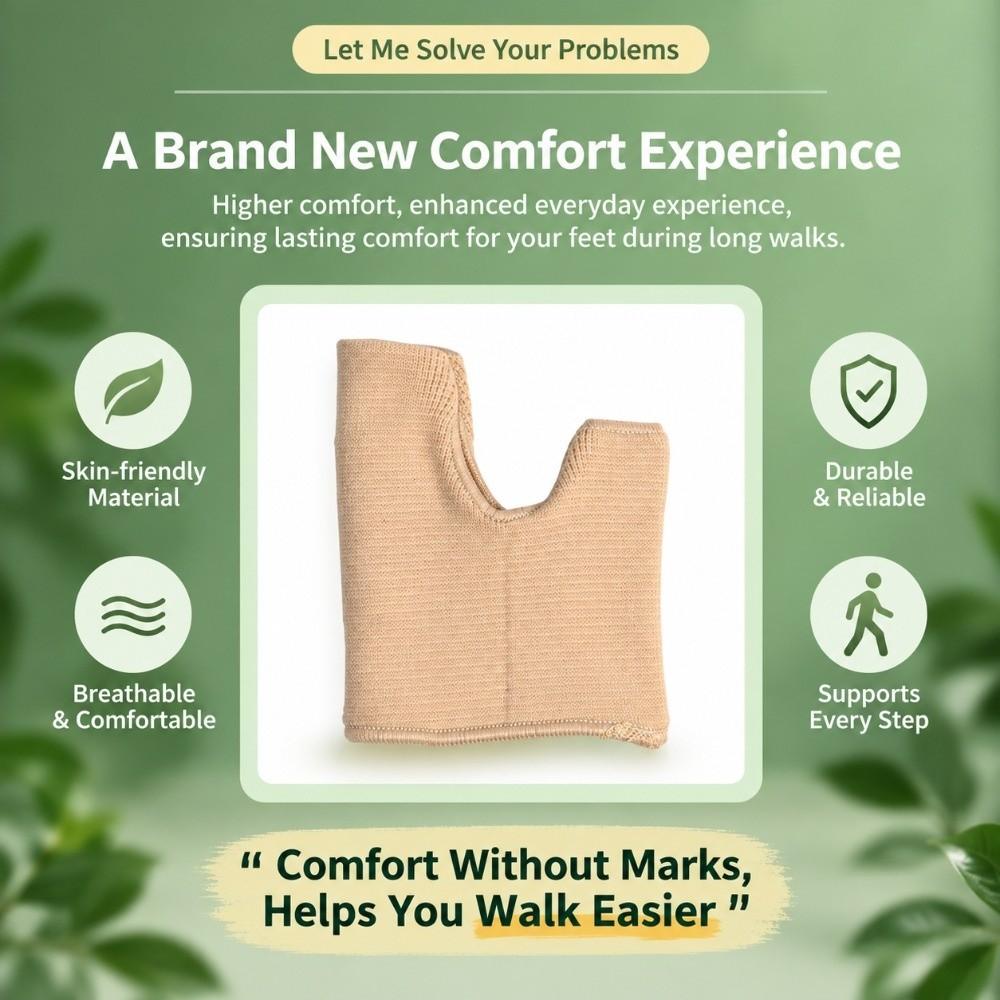 SEBS Bunion Protector Sleeve U-Shaped Metatarsal Pad New Forefoot Pad  Big Toe Little Toe
