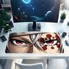 1Pc Eyes Power Blood Gaming Mouse Pad Keyboard Desk Mat Non-slip Rubber Lock Edge Waterproof Computer Mousepad for Office Home Decor S196