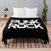 Punk Rock - Punk Throw Blanket