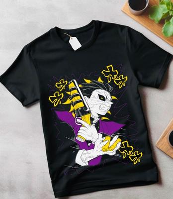 Genya Shinazugawa T-Shirt Kimetsu No Yaiba Demon Slayer Tanjiro Tee All Size