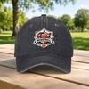Vintage Washed Unisex Baseball Cap Retro Duckbill Hat Lightweight Hook Loop Closure for Unisex Women Outdoor Sports Casual Travel