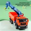 Construction Vehicle Model Toy With Inertia Control For Kids Play And Collection