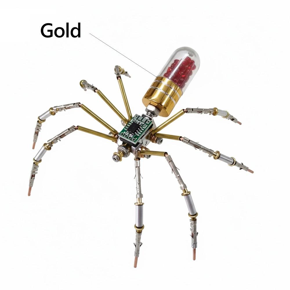 3D-pussel Metallmodellkit Metall Cyberpunk-insekter Monteringspussel DIY-aktiviteter