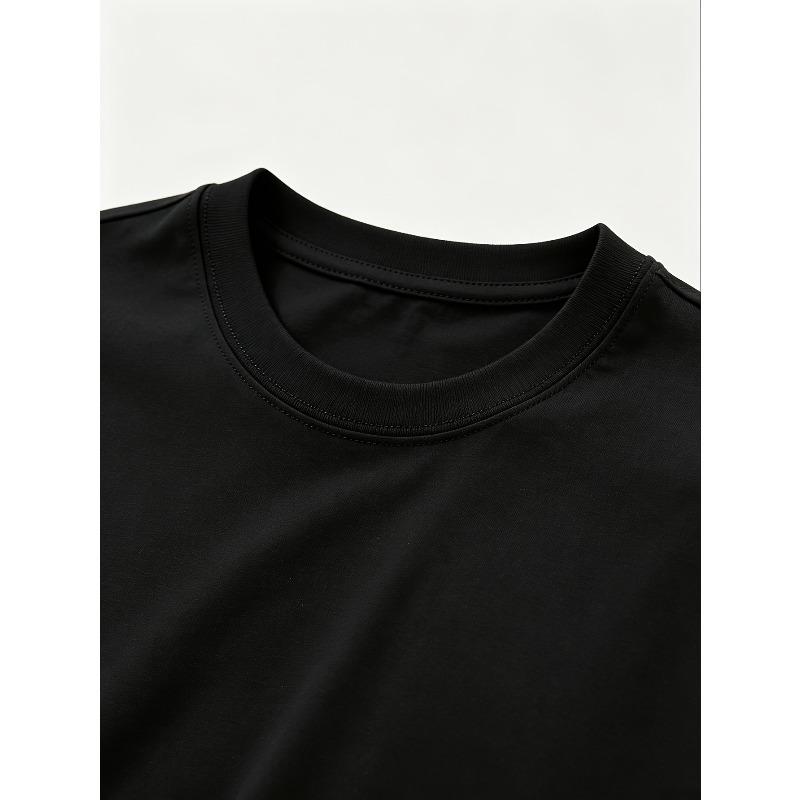 European sizes Casual Style Men'S T-Shirt Skull And Text Design for Everyday Wear And Outdoor Activities Perfect Gift for Him Back Print Boser