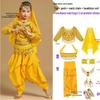 Costume da Danza Indiana per Bambini: Costume per Esibizione di Danza del Ventre e Minoranze dello Xinjiang per Bambina