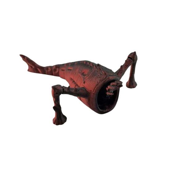 3D Printed Sea Monsters, Articulated Fidget Toy, Sea Eater Deep Sea Creature Collectible, Stress Relief Desk Toy & Unique Gift for Ocean Lovers
