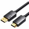 Câble DisplayPort vers HDMI - Vention - 2 m - Mâle à femelle - Multicolore - Ordinateur - Télévision - Tablette