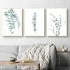 Eukalyptus Poster Botanisches Leinwandgemälde Bauernhaus Wanddeko Minimalistische Kunst Bilder Schlafzimmerdekoration Skandinavische Deko Kein Rahmen