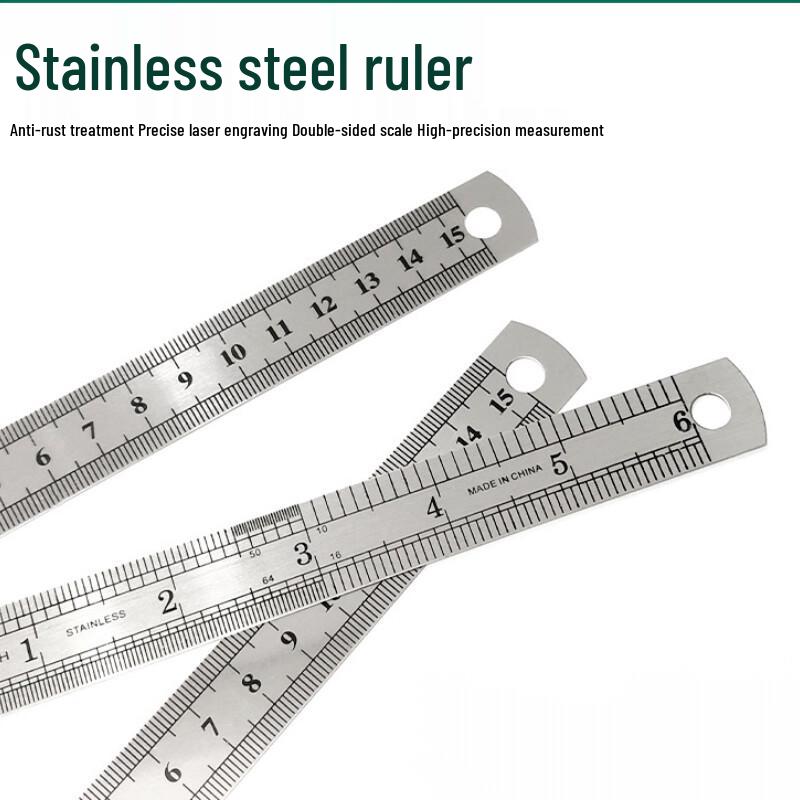 Stainless Steel Measuring Ruler