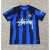 Maglia da Calcio Signature Stussy Retro Brasile Argentina Portogallo Maglia da Allenamento Calcio Uomo Donna Manica Corta