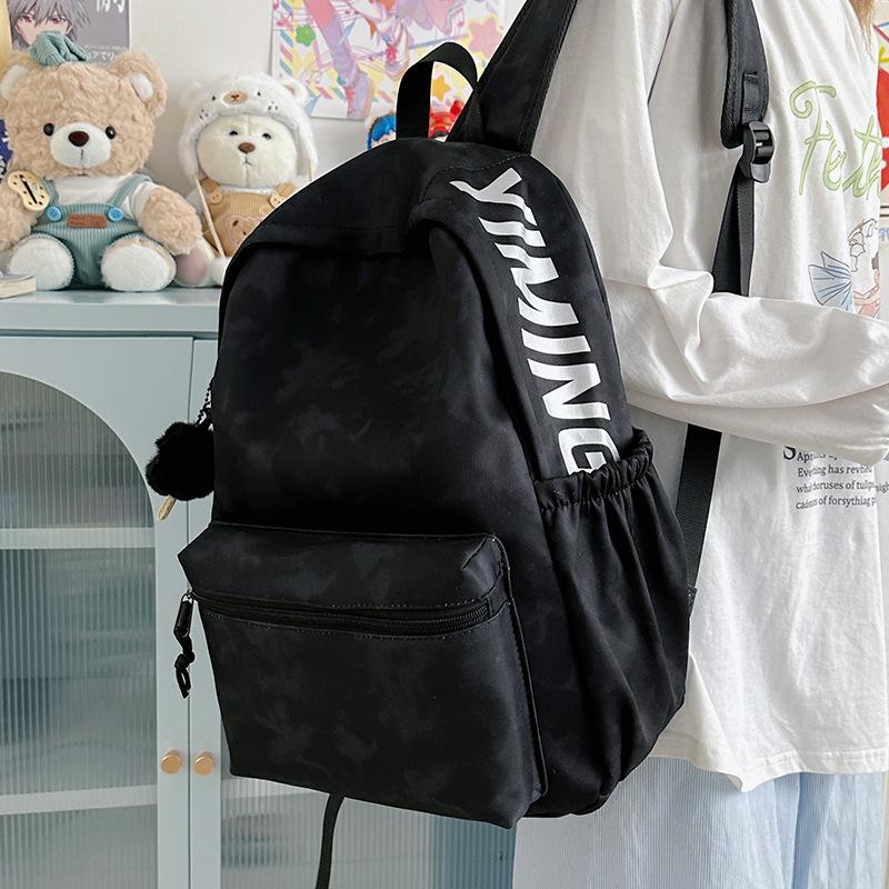 

Студентський шкільний рюкзак великої місткості, повсякденний, для подорожей, для пар, для вулиці, рюкзак із захистом від крадіжки на блискавці, рюкзак високої цінності чорний