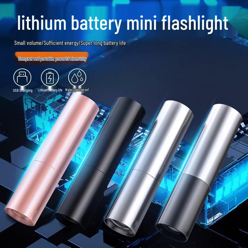 Portable USB Rechargeable LED Flashlight: Waterproof, Bright, and Long-Range for Outdoor Use