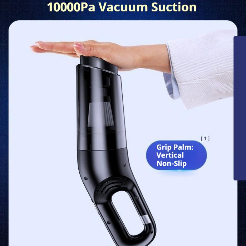 Handheld Car Vacuum Cleaner Wireless Powerful Suction Water Absorbing Long Battery Life Car And Household Dual Use For Auto Interiors