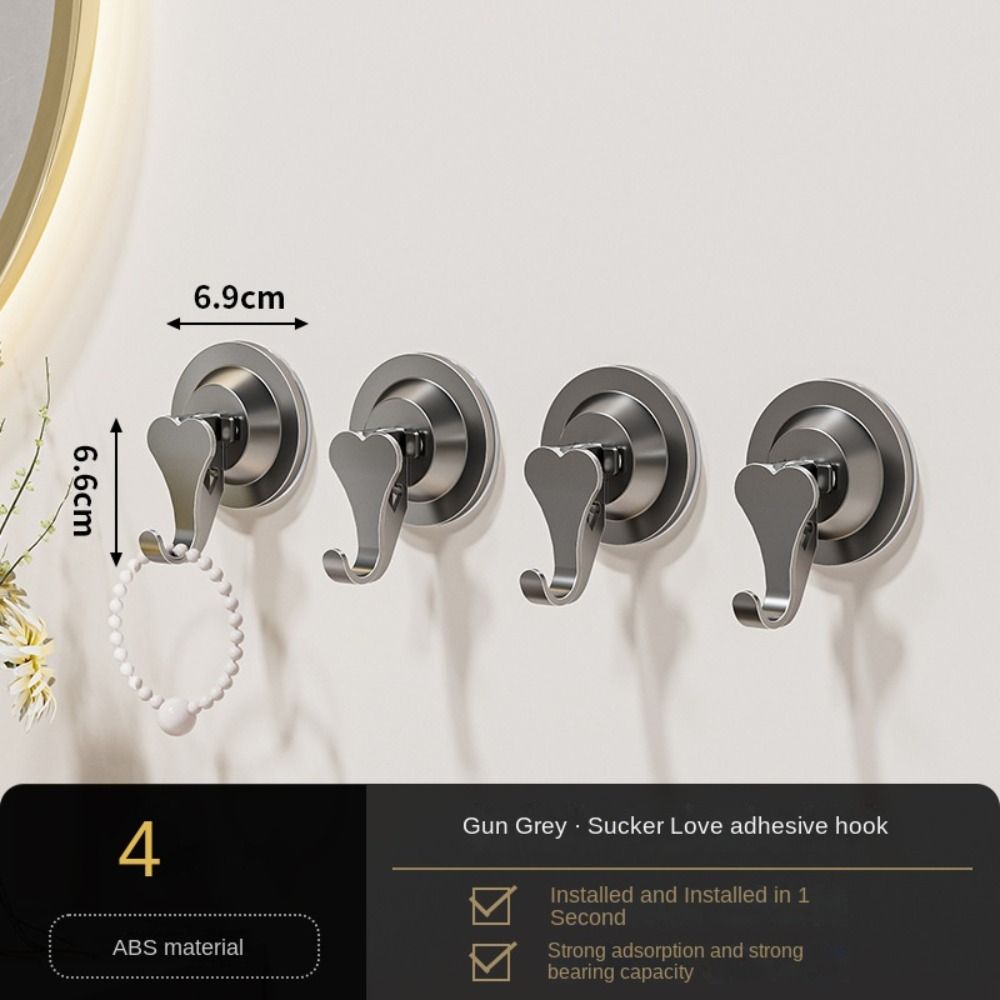 Wall Mount Bathroom Storage Accessories 2/3/4pcs Towel Hook New Bathroom Hooks  Home