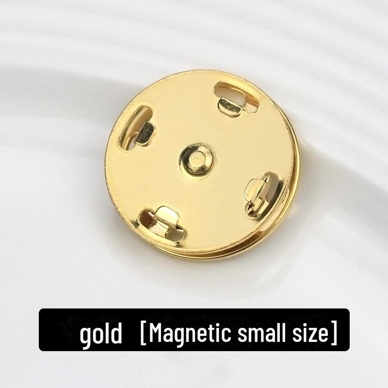 Hidden Magnetic Snap Button for Coats, Cardigans, and Bags - Strong Metal Invisible Fastener