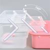Multifunction Storage Box 3 Layer Storage Case Practical Plastic  Storage Box Medicine Storage Box for School Office