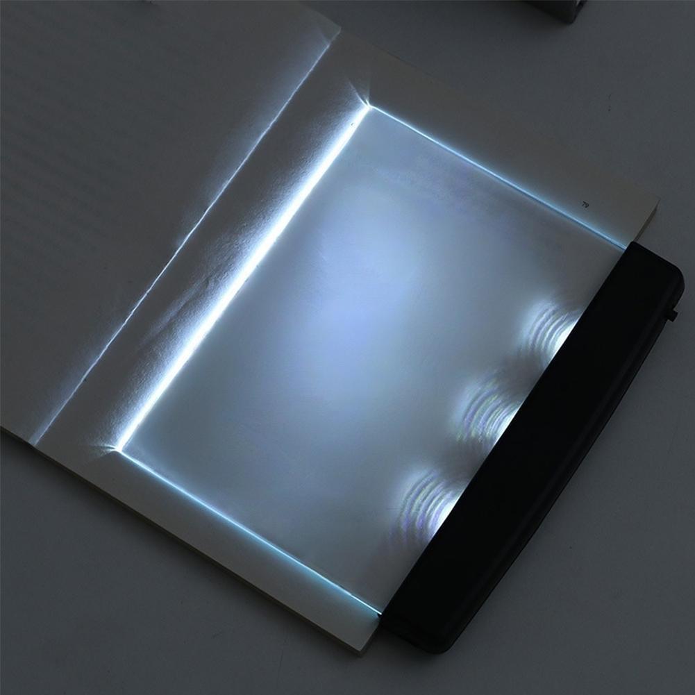 LED Flat Panel Night Vision Reading Light Eye Protection Reading Light USB Charging Student Night Reading Lamp Home Book Lamp