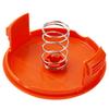 3pcs Lawn Mower Head Cap Brush Cutter Spool Line Cover Plastic Spool Cover