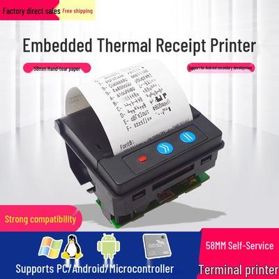 58mm Thermodrucker für Kassenbons und Barcodes mit serieller Schnittstelle für die Qualitätskontrolle