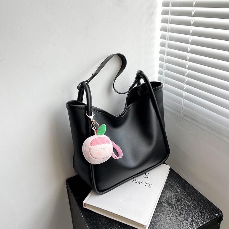 Шикарная Стильная Сумка-тоут для Женщин 2023 Модный Уличный Стиль Средний Размер Сумка Without Hanger чёрный