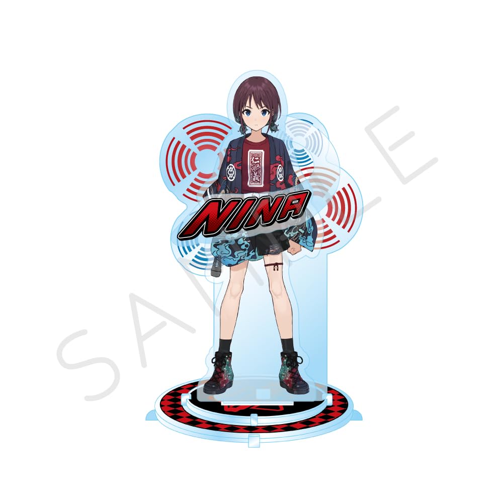TV Anime Band 3rd Edition Big Acrylic Stand YA "Girls Cry" [Iseri Nina]