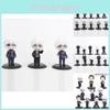 Jujutsu Kaisen Satoru Gojo und Suguru Geto Q-Version Sammlerspielzeug-Set aus PVC-Material