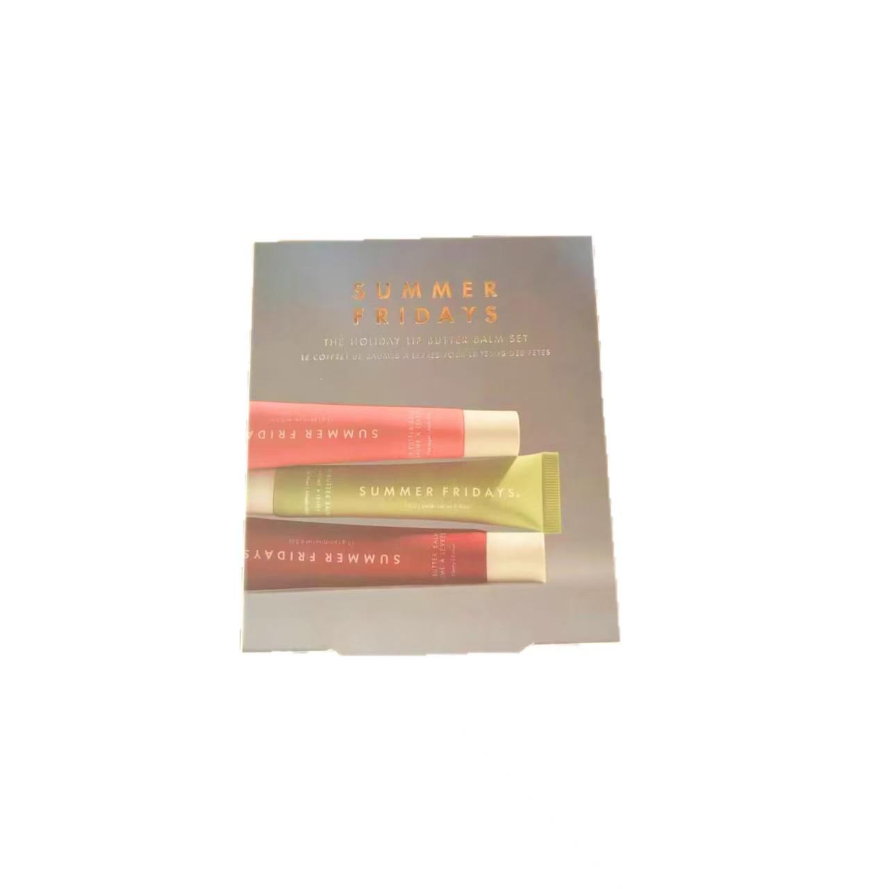 SummerFridays Lip Gloss Set: Moisturizing Tinted Lipstick & Lip Balm.