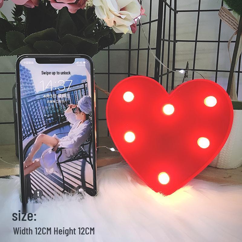 Korean Hot Selling LED Flamingo & Cactus Tabletop Night Light for Christmas Decoration