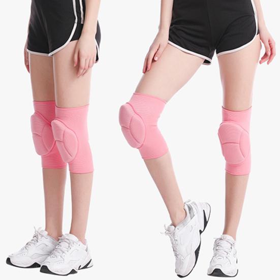 1Pc Thermal Knee Pad Soft Protective Anti-deformed Multi-function Women Running Sports Kneepad for Outdoor