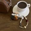 Smudge Brown Suitable for Apple AirPods 1st Generation Protective Case Pro1st Generation Earphone Case 1011 New Wireless 1 Chain