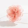 Fashion Trend Mesh Flower Rose Collarbone Chain Temperament Simple Necklace