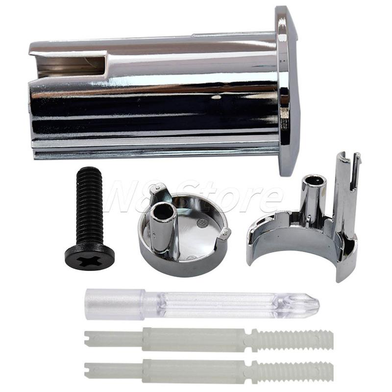 Per Pulsante Doppio Scarico Roca D2D e Aste filettate Lunghe Corpo AH0001700R Cromato 822044001