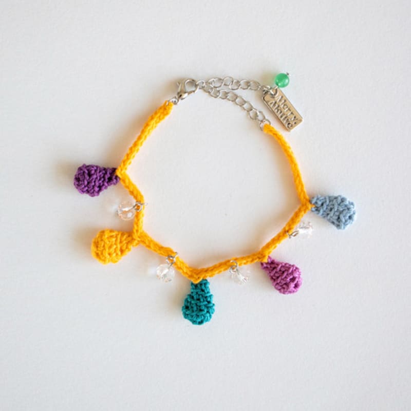 MERRYMOTIVE Colorful Crochet Knitted Bracelet