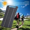 Sturdy Crystallines Silicon Materials 5W 5V Small Solars USB Charging for Sustainable Power Outdoor Excursions