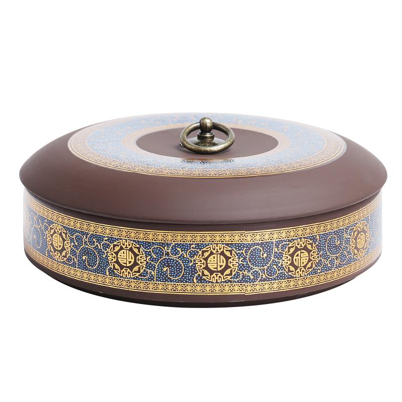 Modern Ceramic Storage Jar Pie Porcelain Sealed Jar Candy Coffee Box Moisture-Proof Porcelain Storage Tank with Lid Home Decor